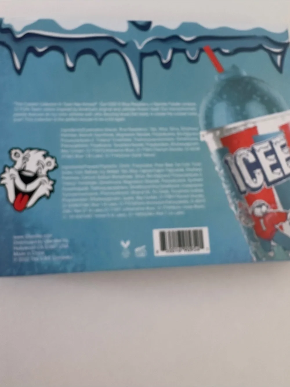 New Glamlite x ICEE Blue Raspberry Eyeshadow Palette
